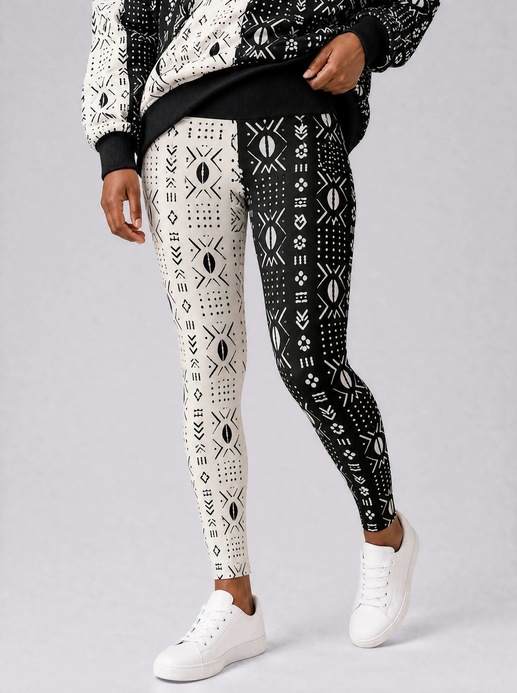 "Pacha" Leggings — front view on model