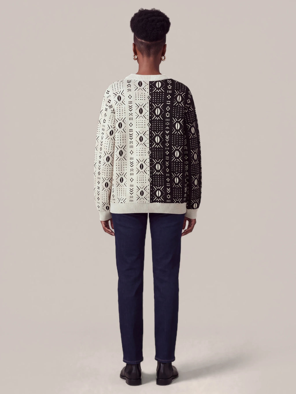 "Pacha" Sweatshirt — back view on model