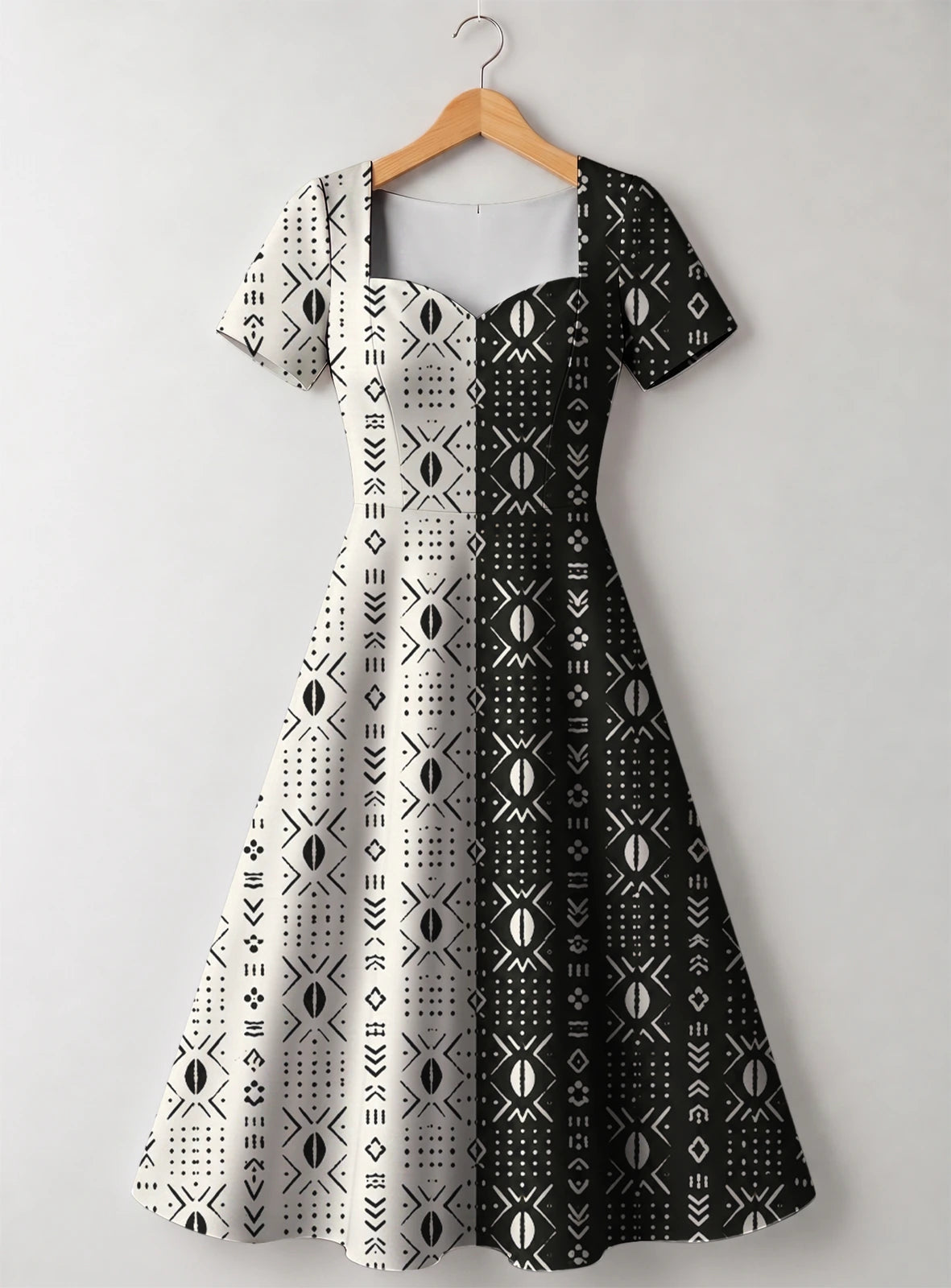 "Pacha" Sweetheart Midi Dress Promo