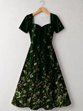 "Pazia" Sweetheart Midi Dress