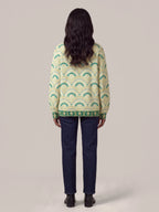 "Pepeo" Sweatshirt — back view on model