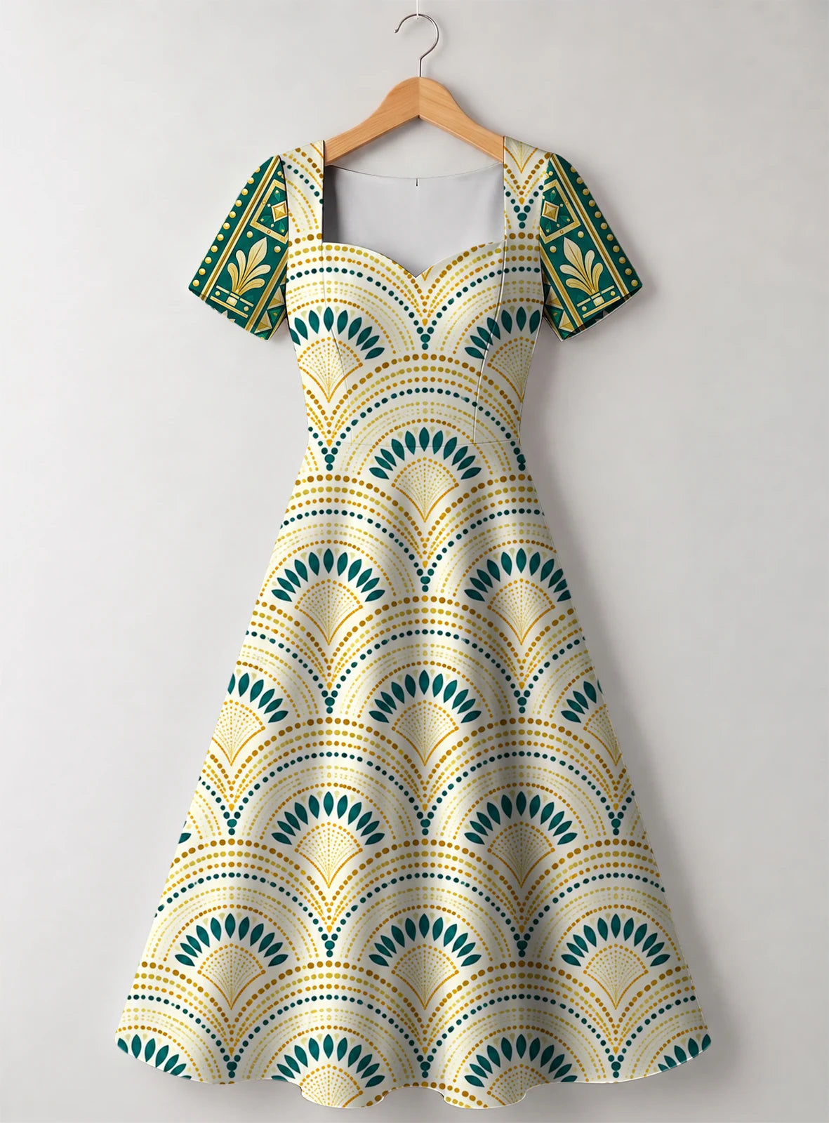 "Pepeo" Sweetheart Midi Dress Promo