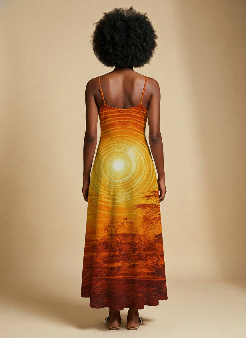 Designed Maxi Dress