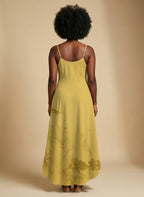 Yellow Orchid Maxi Dress