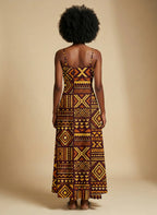 Mudcloth Maxi Dress