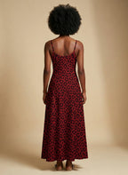 Imani Rouge Maxi Dress