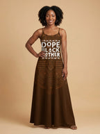 Dope Black Mom Maxi Dress
