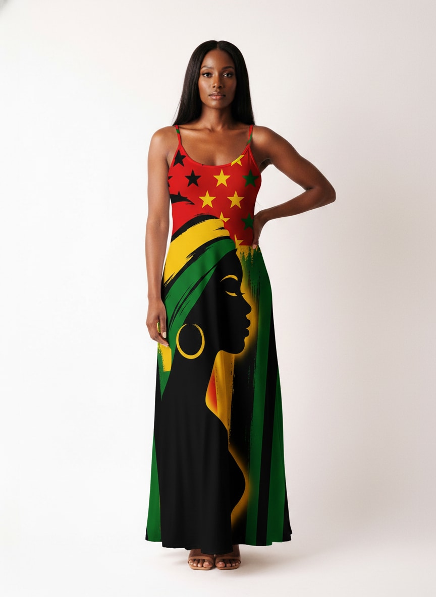 "Kwanza" Maxi Dress