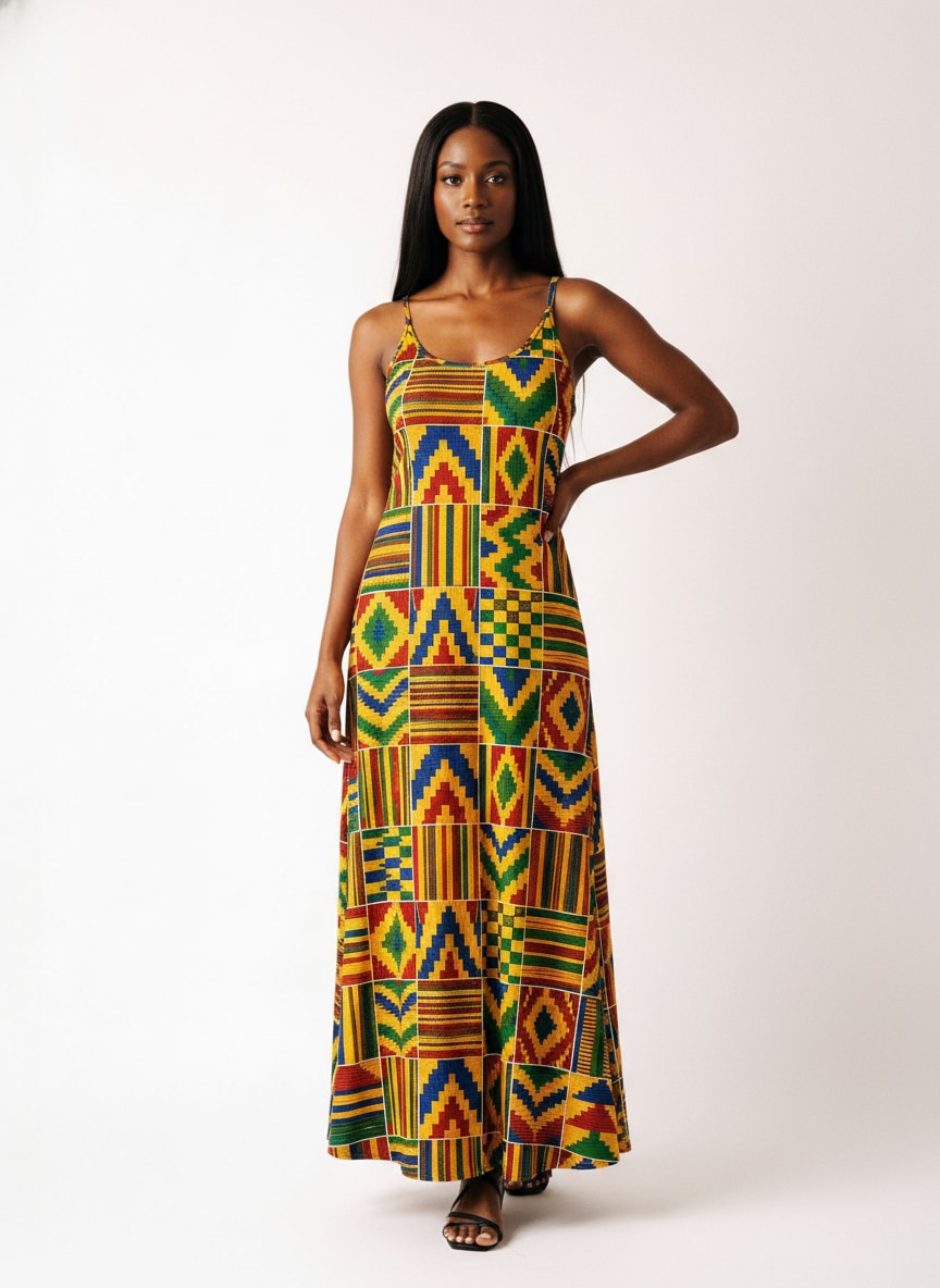 "Kumasi" Maxi Dress