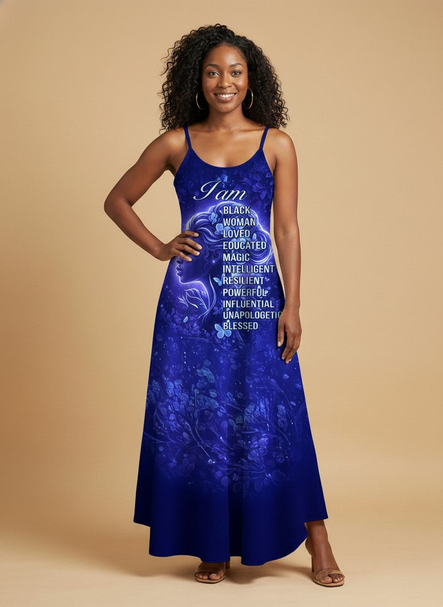 Black Woman Loved Maxi Dress