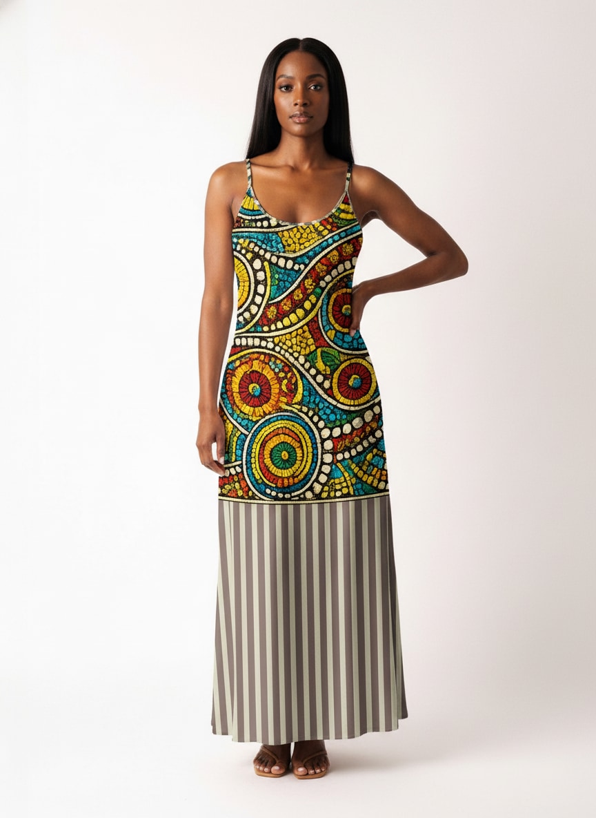"Taji" Maxi Dress