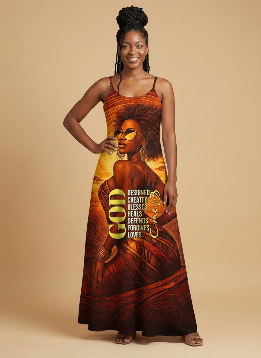 Designed Maxi Dress