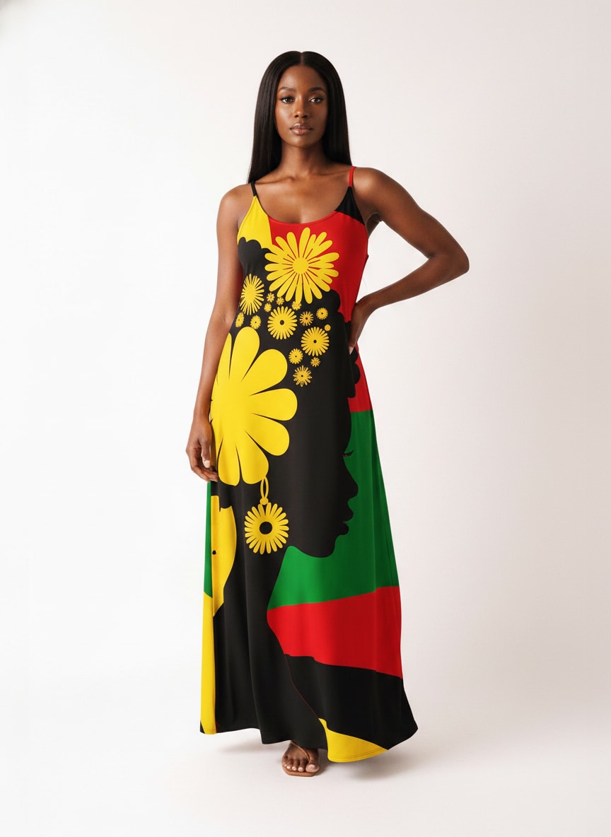 "Furaha" Maxi Dress