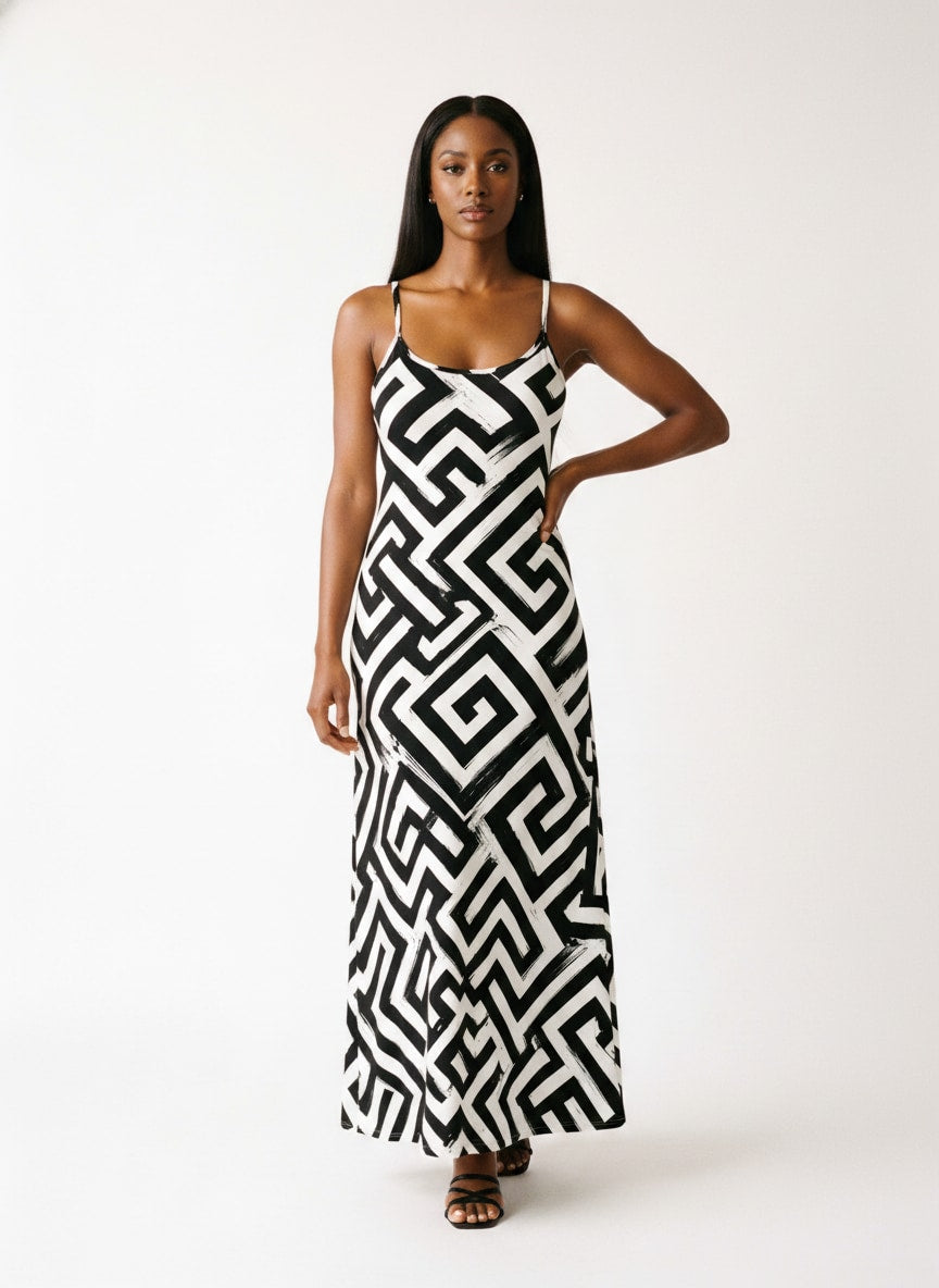 "Zamu" Maxi Dress