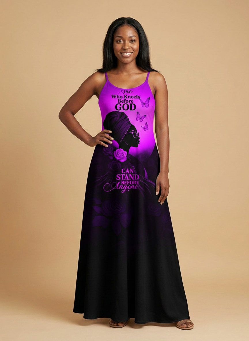 "Selah" Purple Maxi Dress