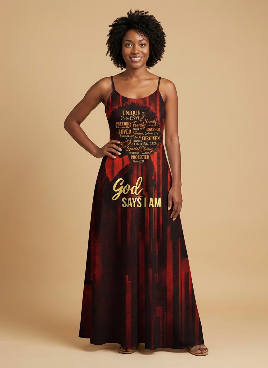 "Asante" Maxi Dress
