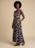 Royal Blue Sheba Maxi Dress