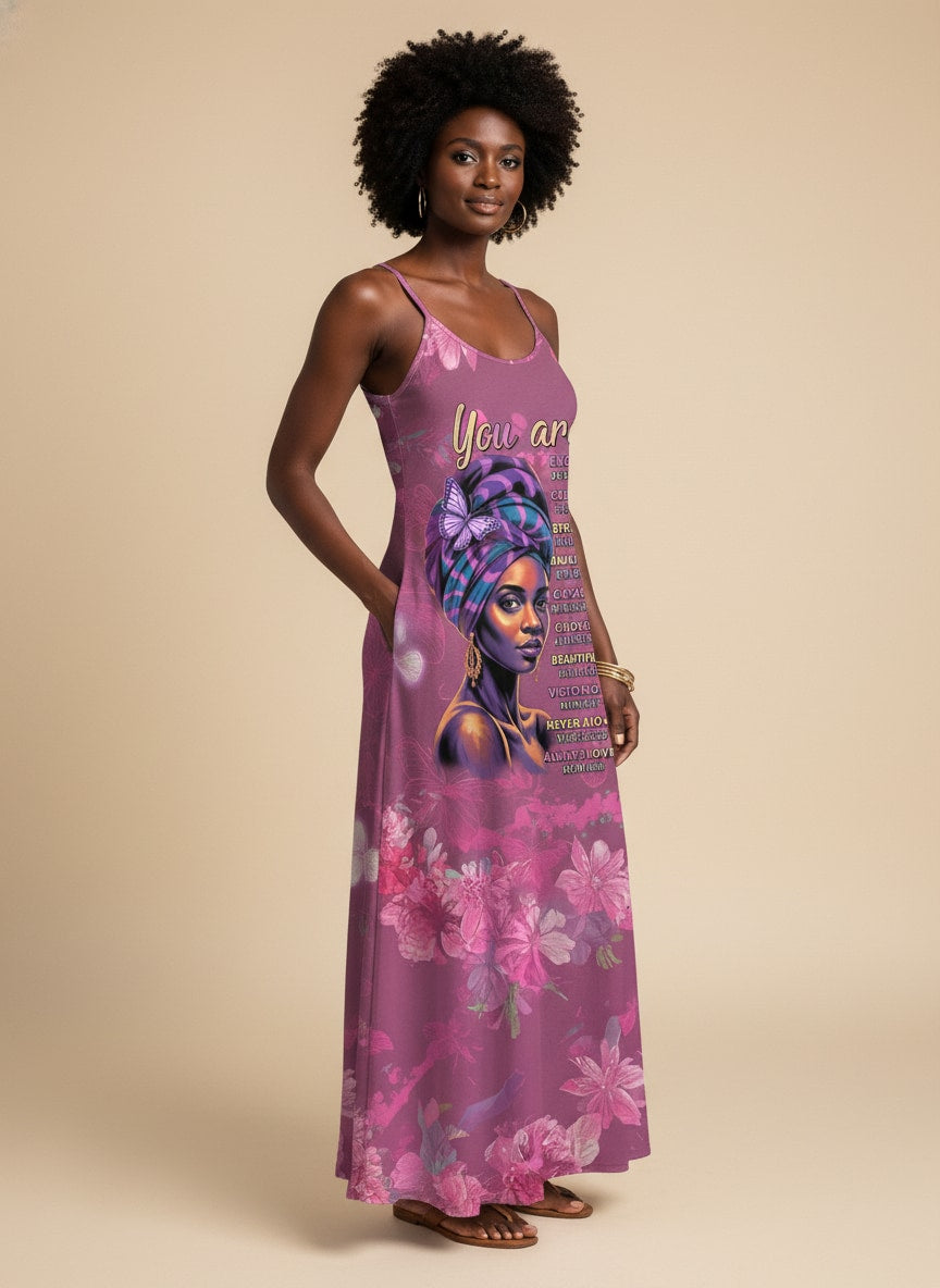 Pink Orchid Maxi Dress