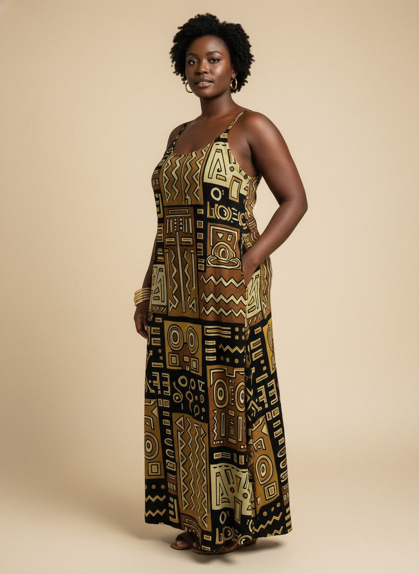 Sankofa Maxi Dress