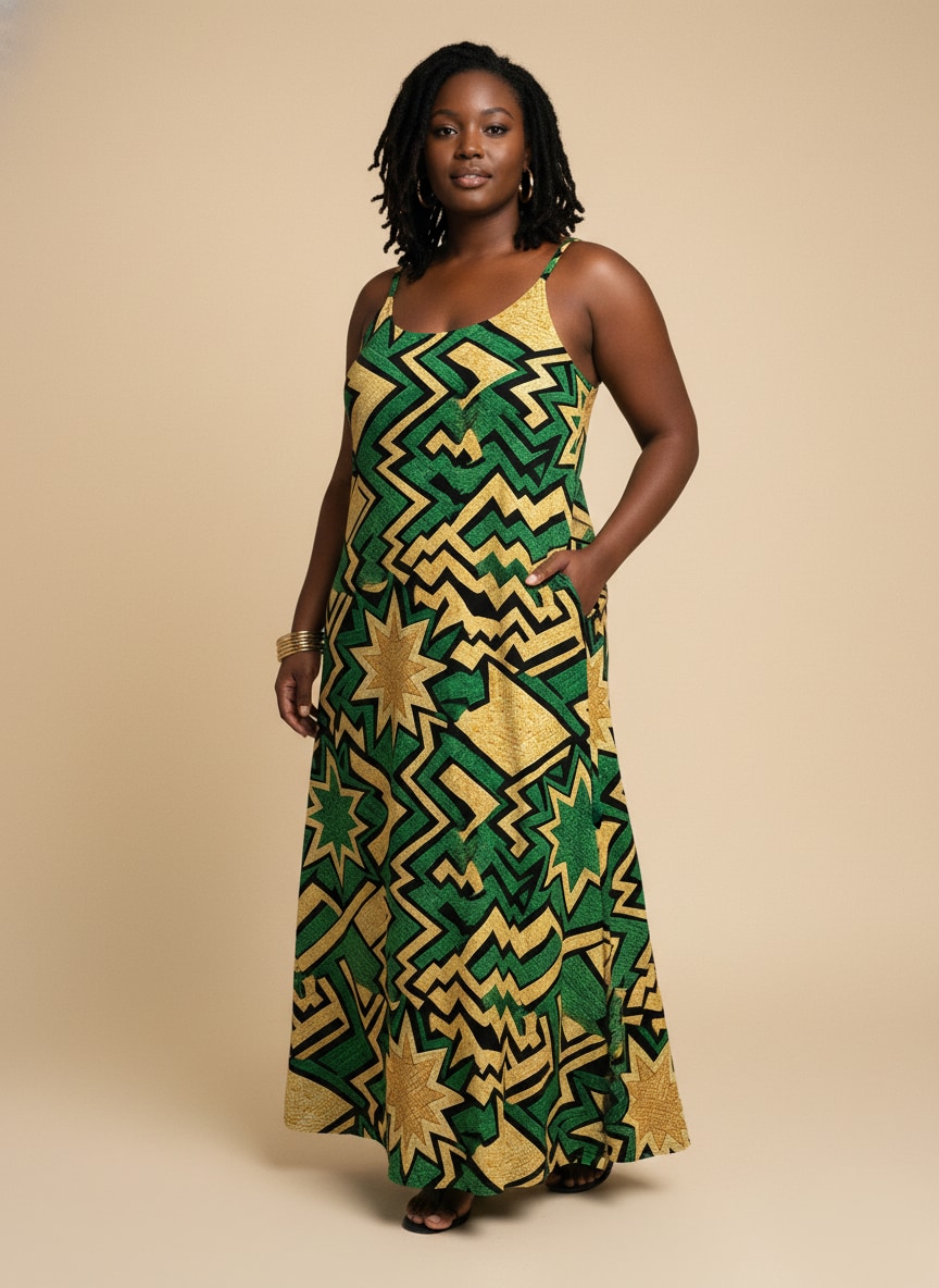 Emerald Sheba Maxi Dress
