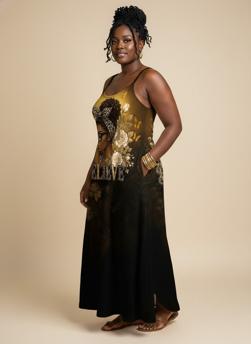 Imani Amber Maxi Dress