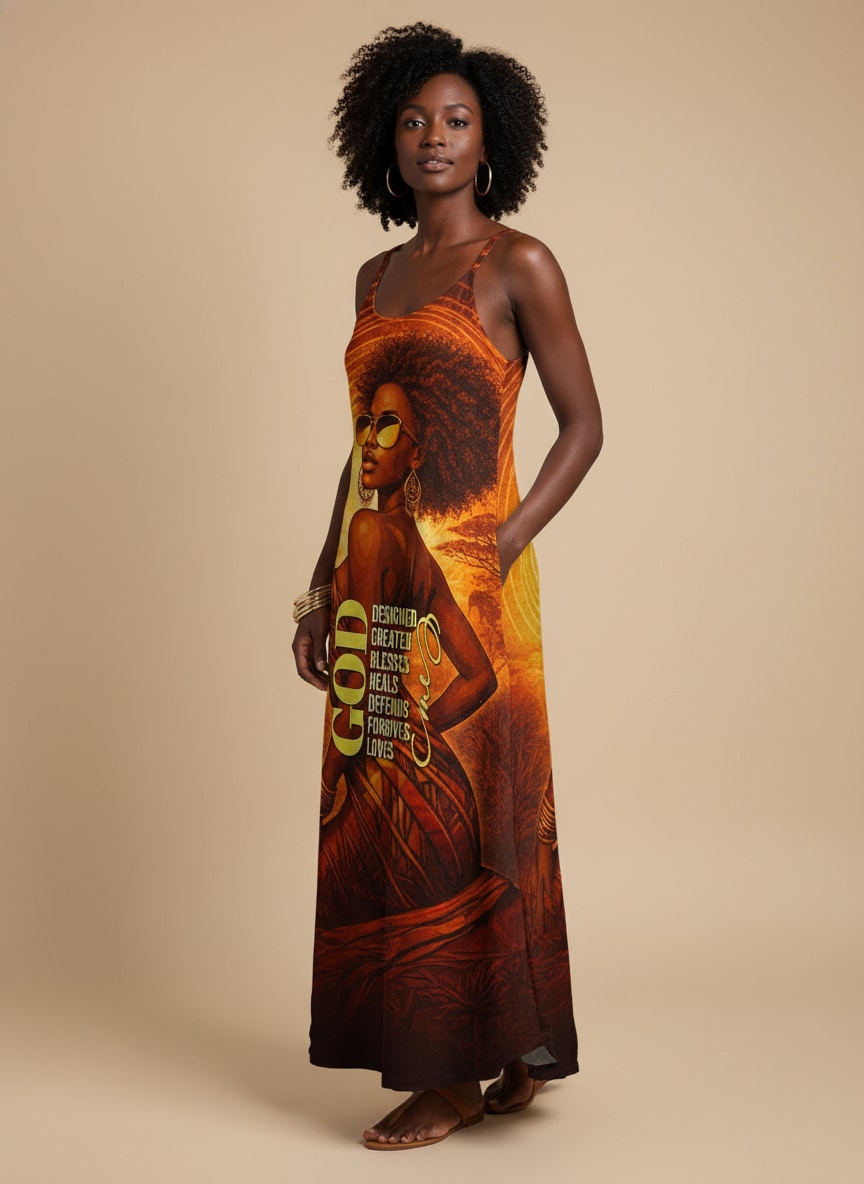Designed Maxi Dress