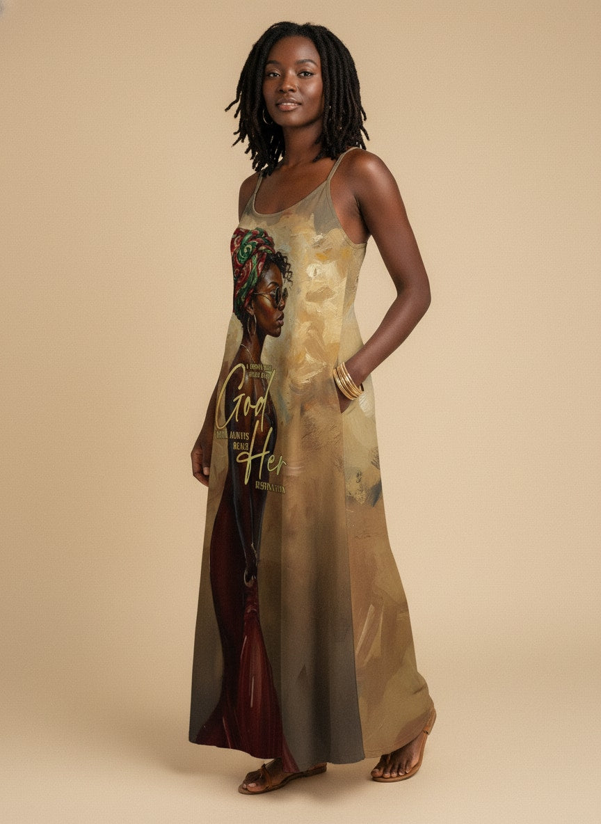 Faith Sunflower Maxi Dress