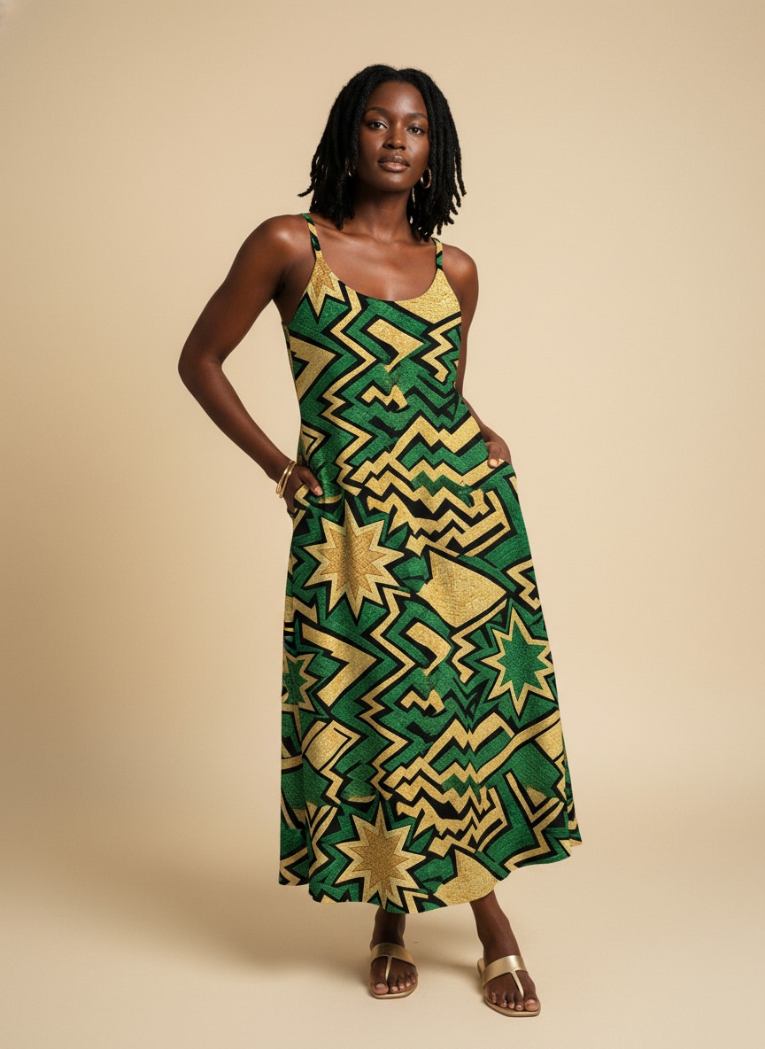 Emerald Sheba Maxi Dress