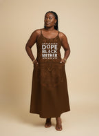 Dope Black Mom Maxi Dress