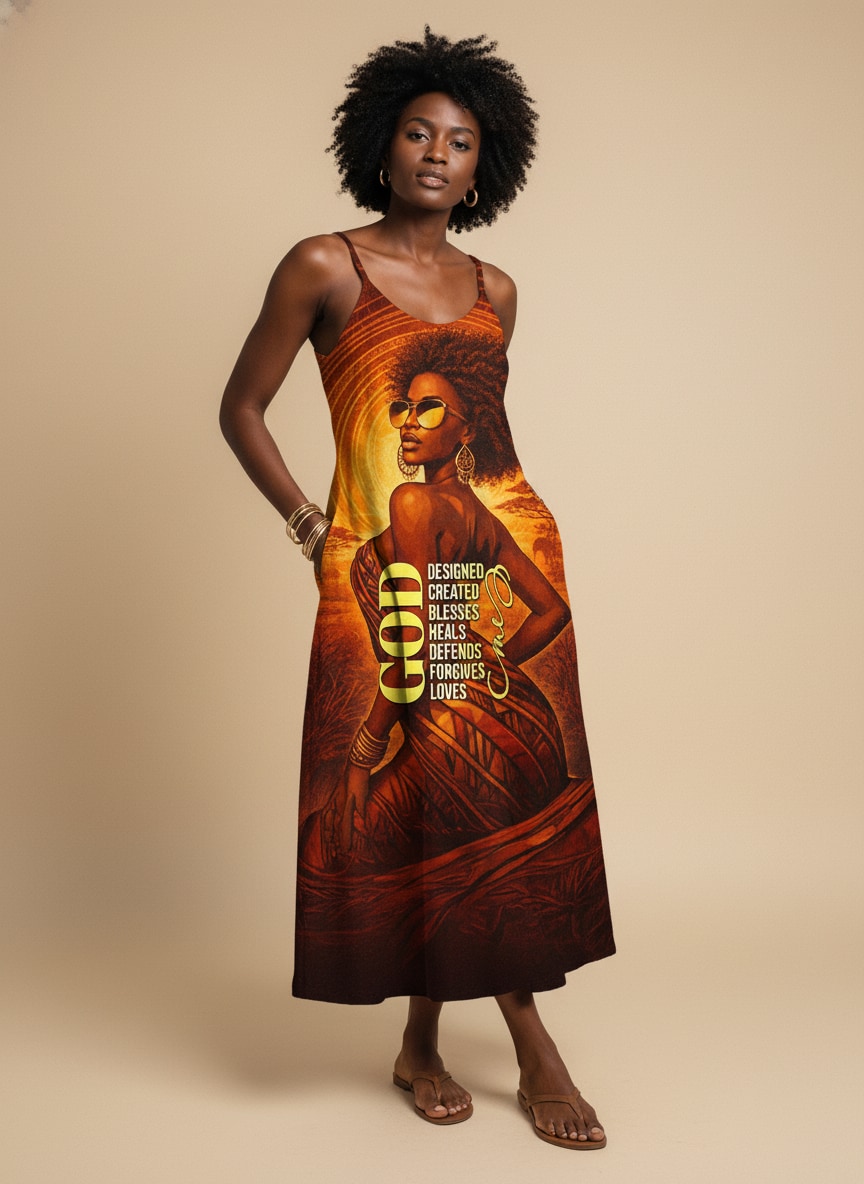 Designed Maxi Dress
