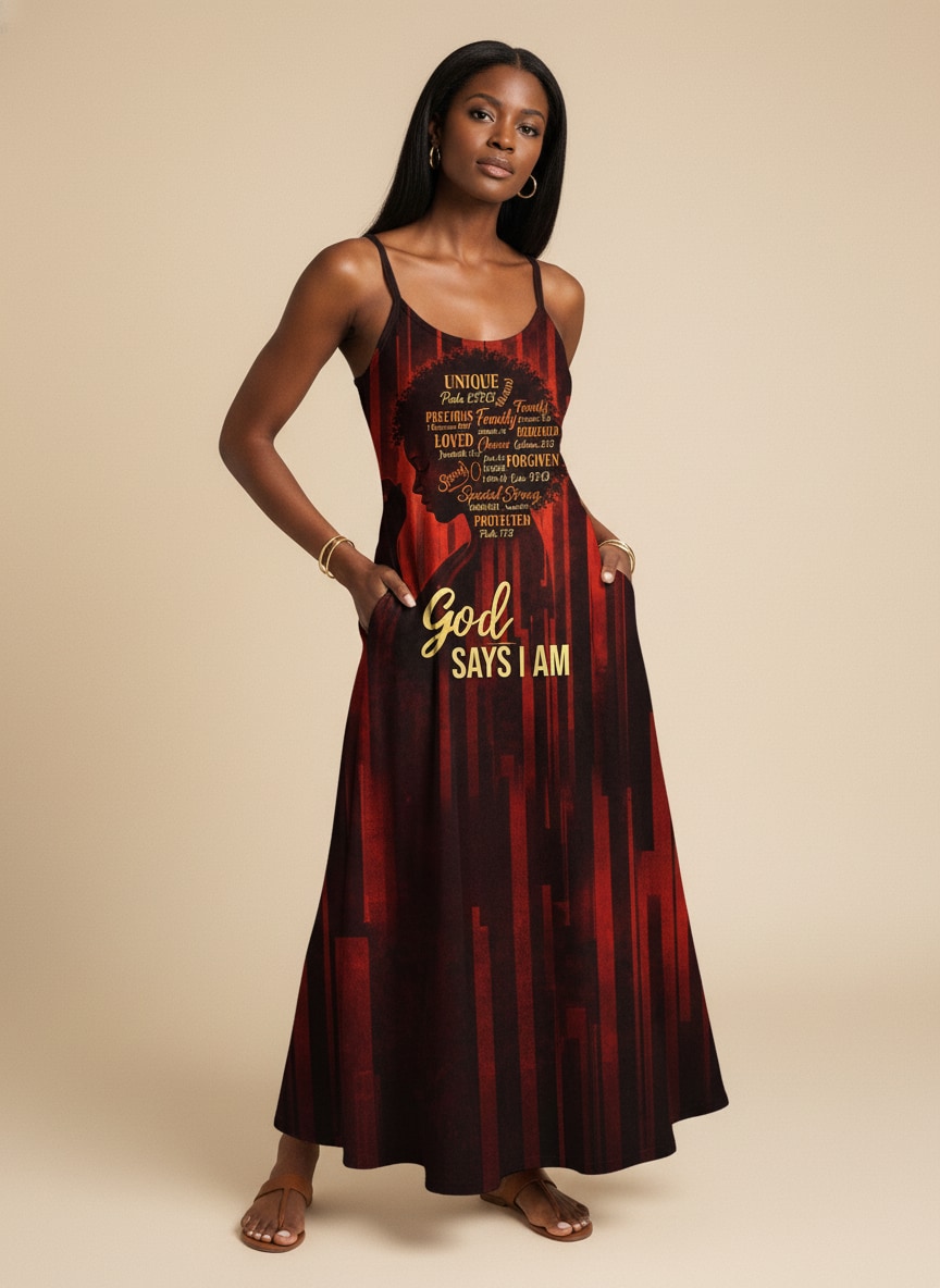 "Asante" Maxi Dress