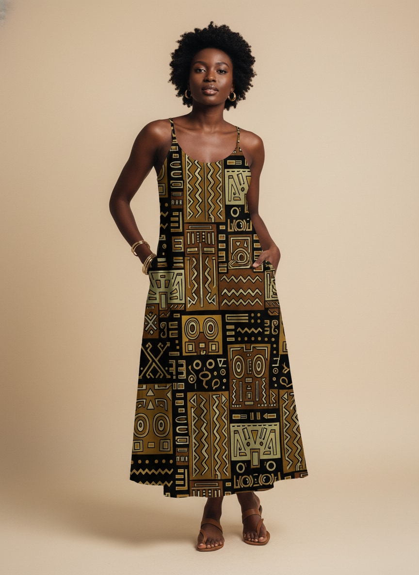 Sankofa Maxi Dress