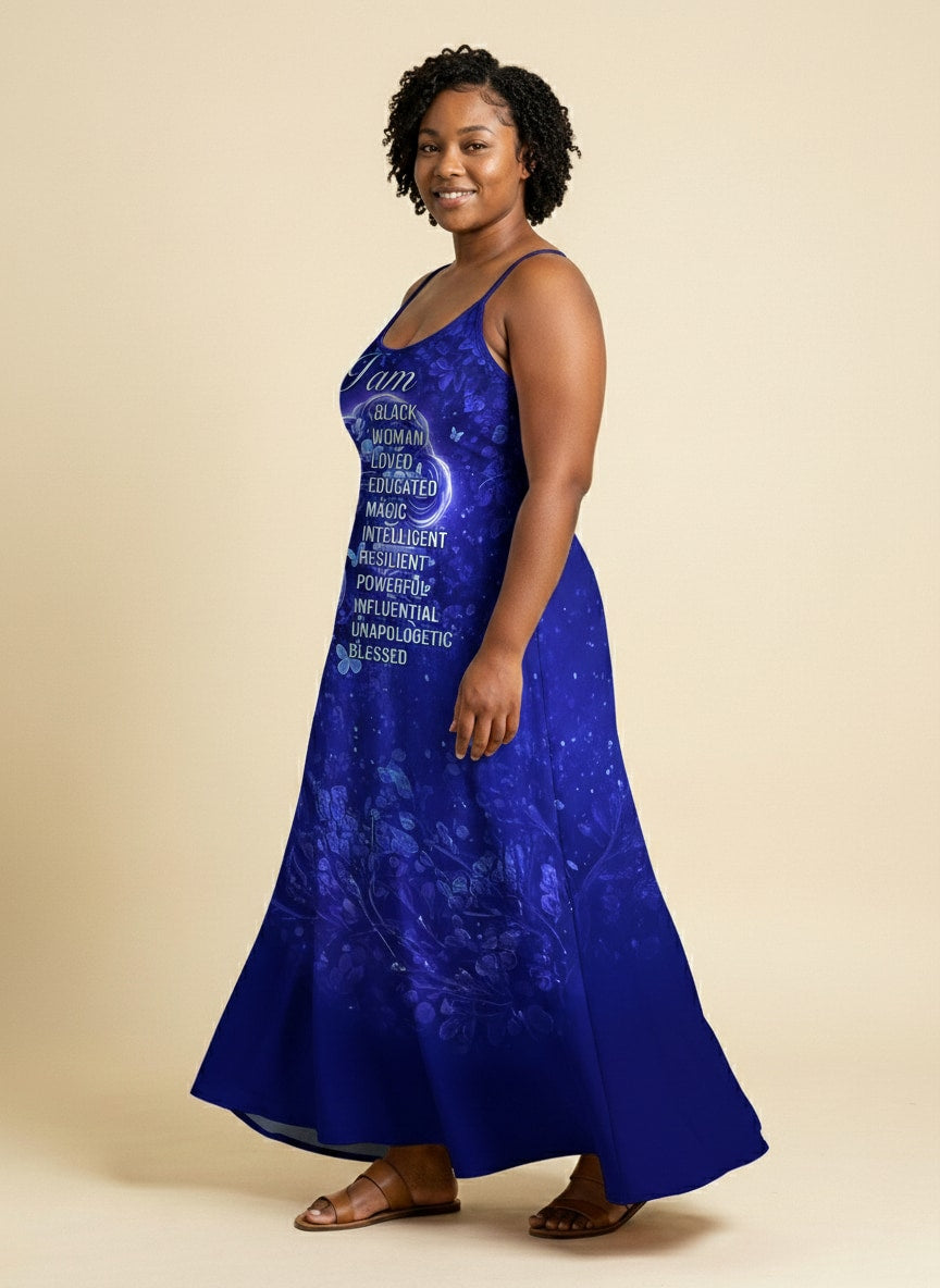 Black Woman Loved Maxi Dress