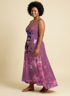 Pink Orchid Maxi Dress