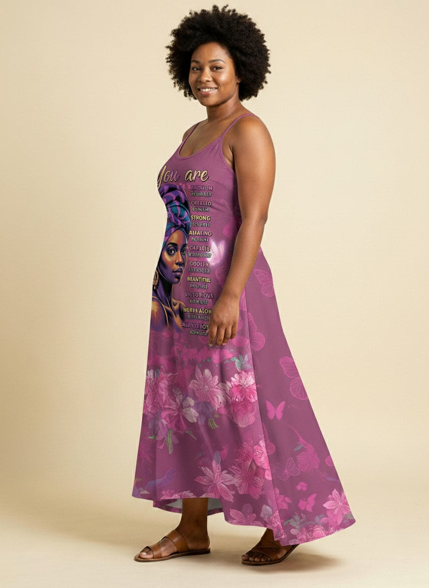 Pink Orchid Maxi Dress