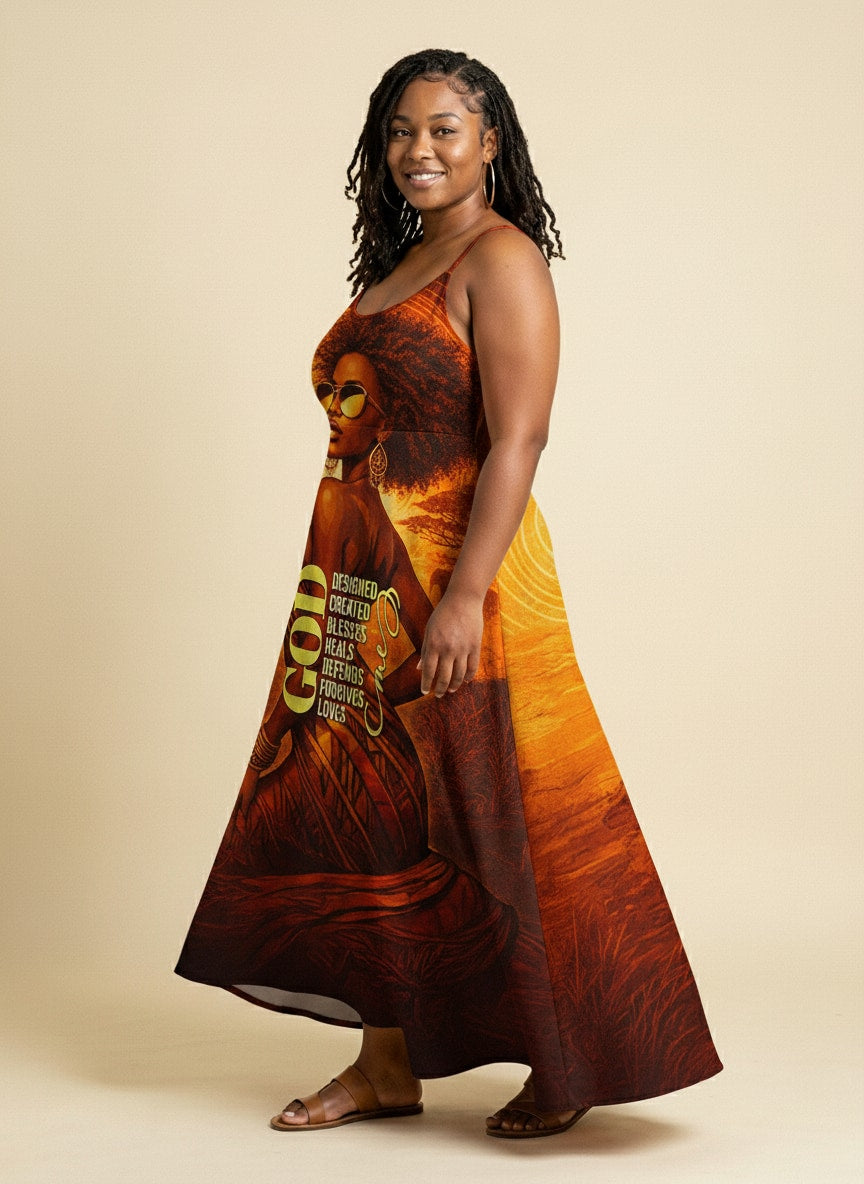Designed Maxi Dress