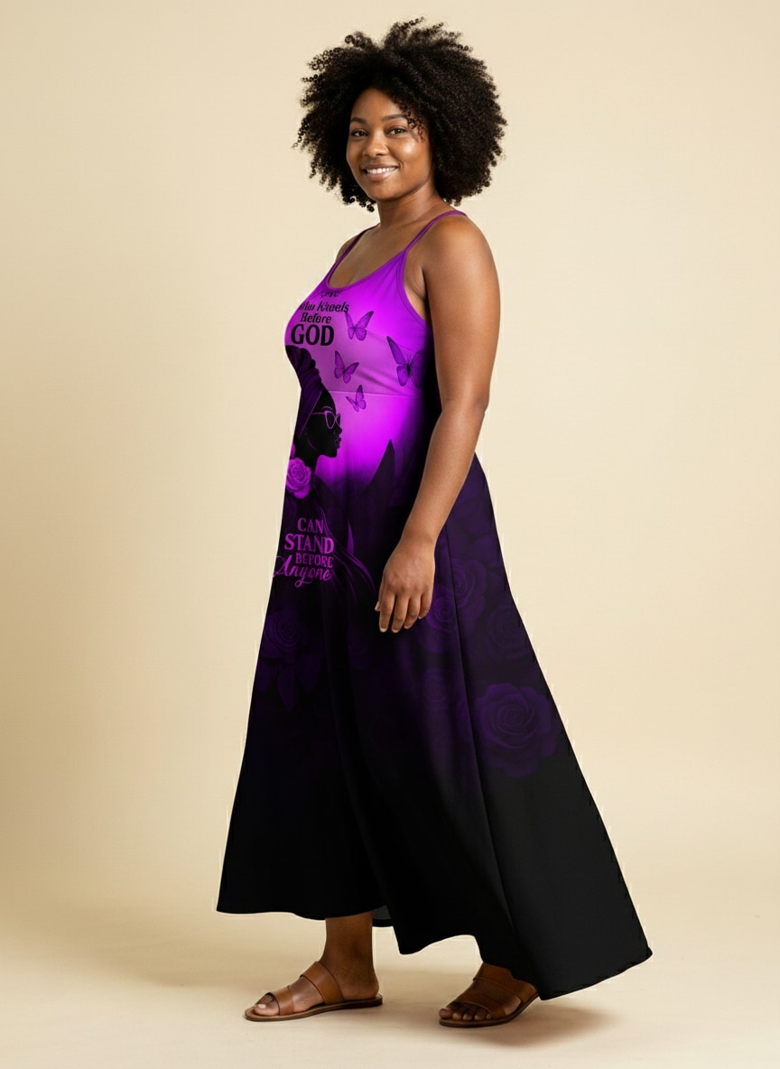 "Selah" Purple Maxi Dress