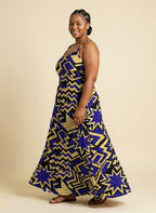 Royal Blue Sheba Maxi Dress