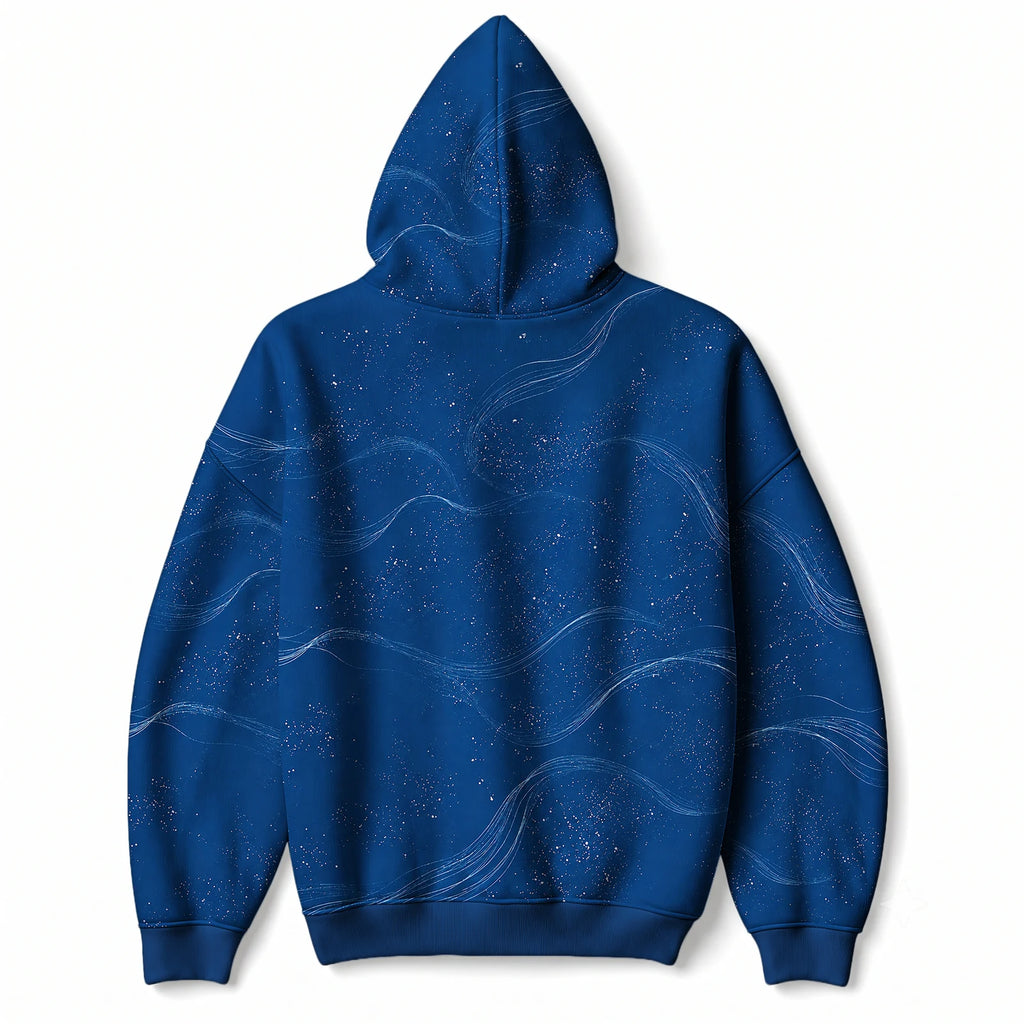 "Pwani" Hoodie — back flat