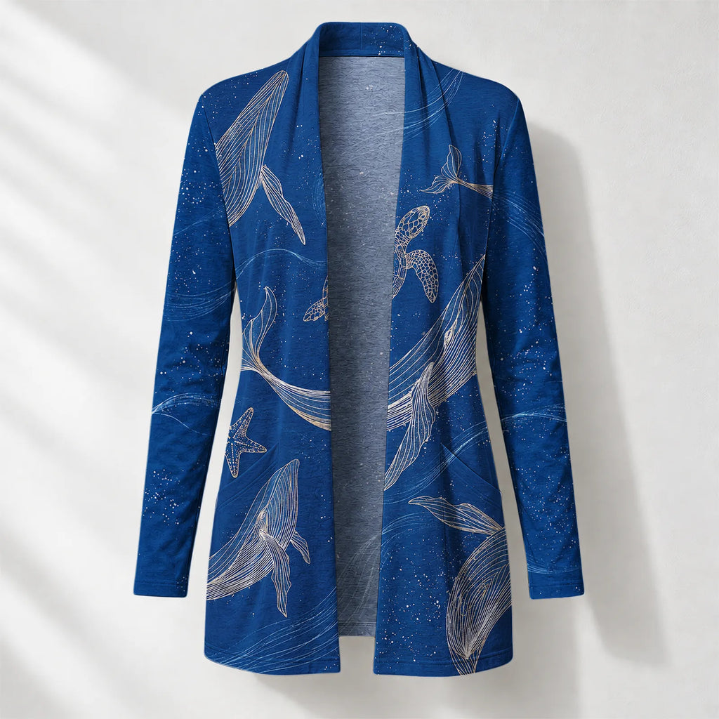 "Pwani" Long Cardigan