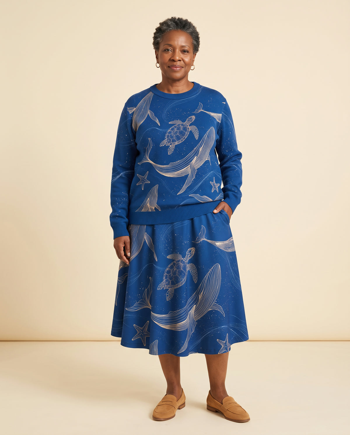 The Pwani Set — untucked front