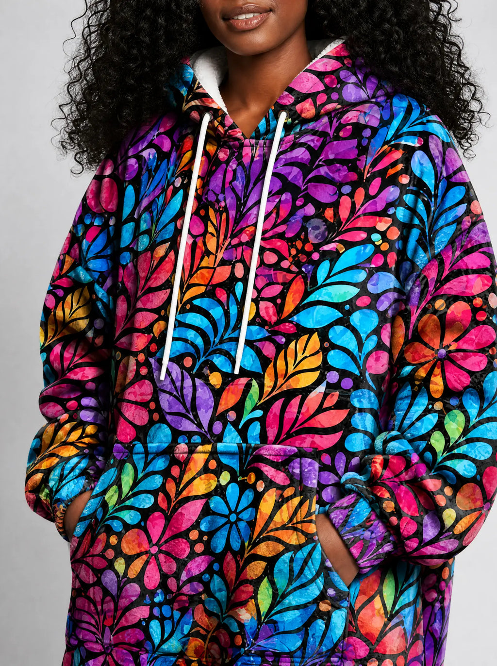 "Rangi" Blanket Hoodie — full body