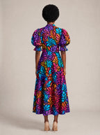 "Rangi" Puff Sleeve Dress