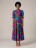 "Rangi" Puff Sleeve Dress