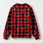 "Retired" Christmas Sweatshirt — back view