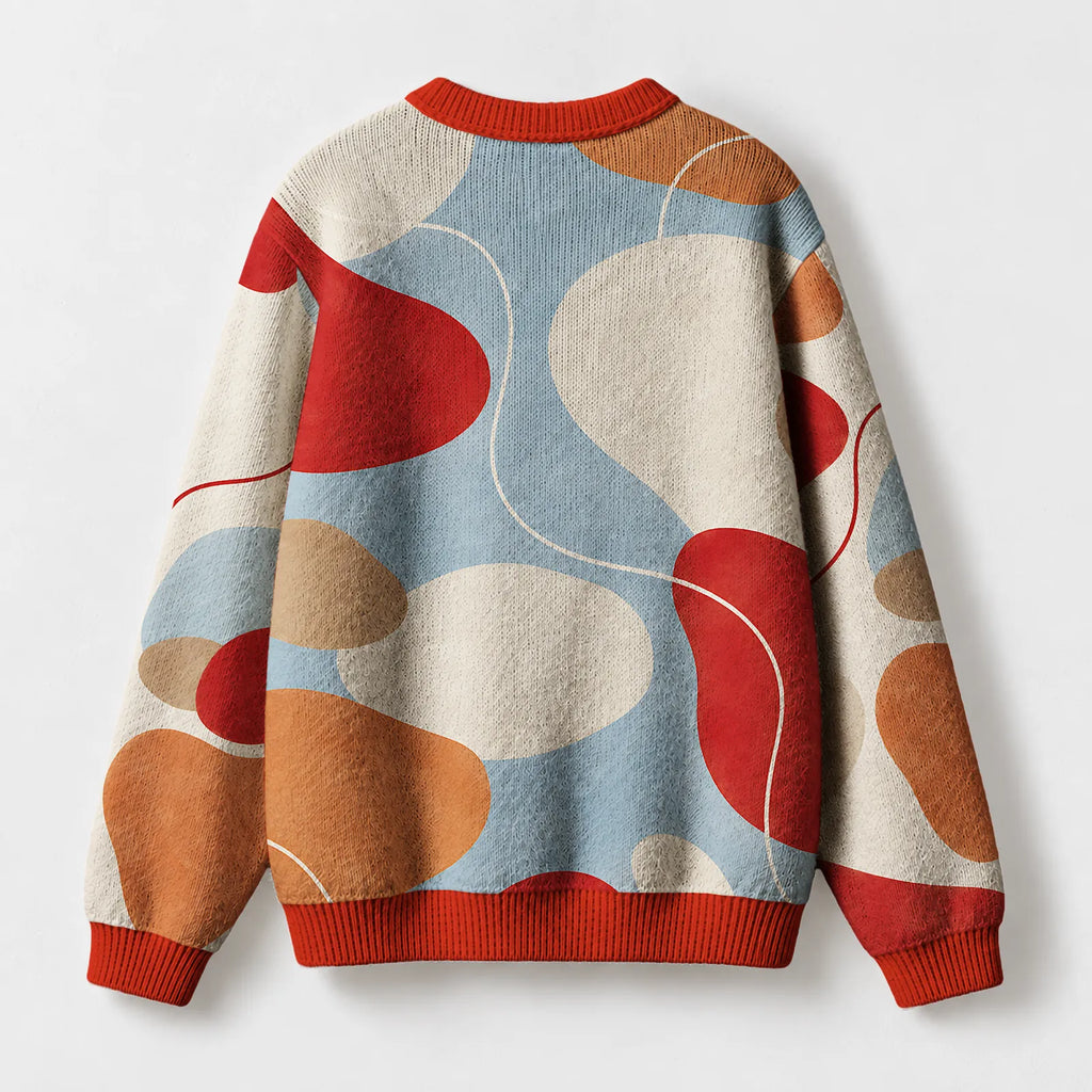 "Retro Wave" Sweatshirt — back view