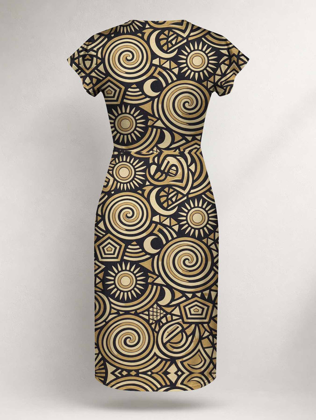 "Sahara" Cap Sleeve Midi Dress Promo