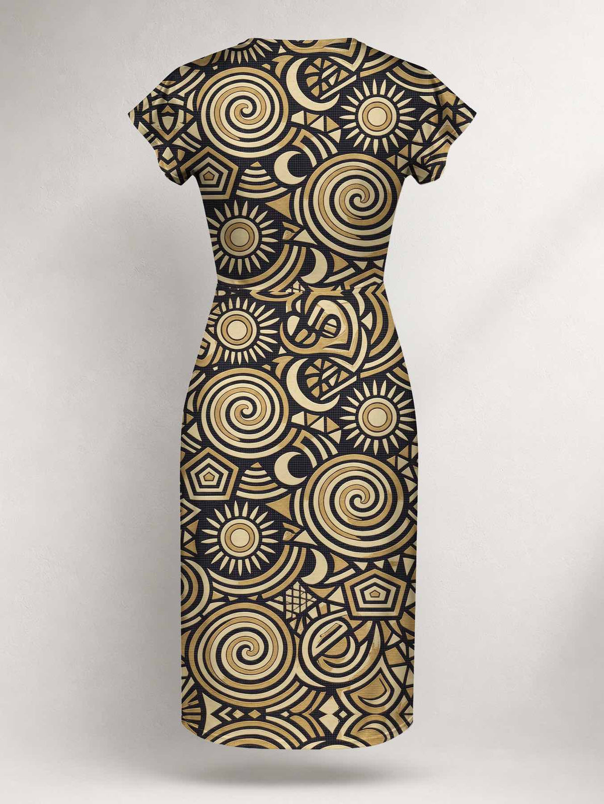 "Sahara" Cap Sleeve Midi Dress Promo