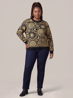 "Sahara" Sweatshirt — front view on model