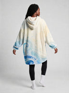 "Samaki" Blanket Hoodie — side